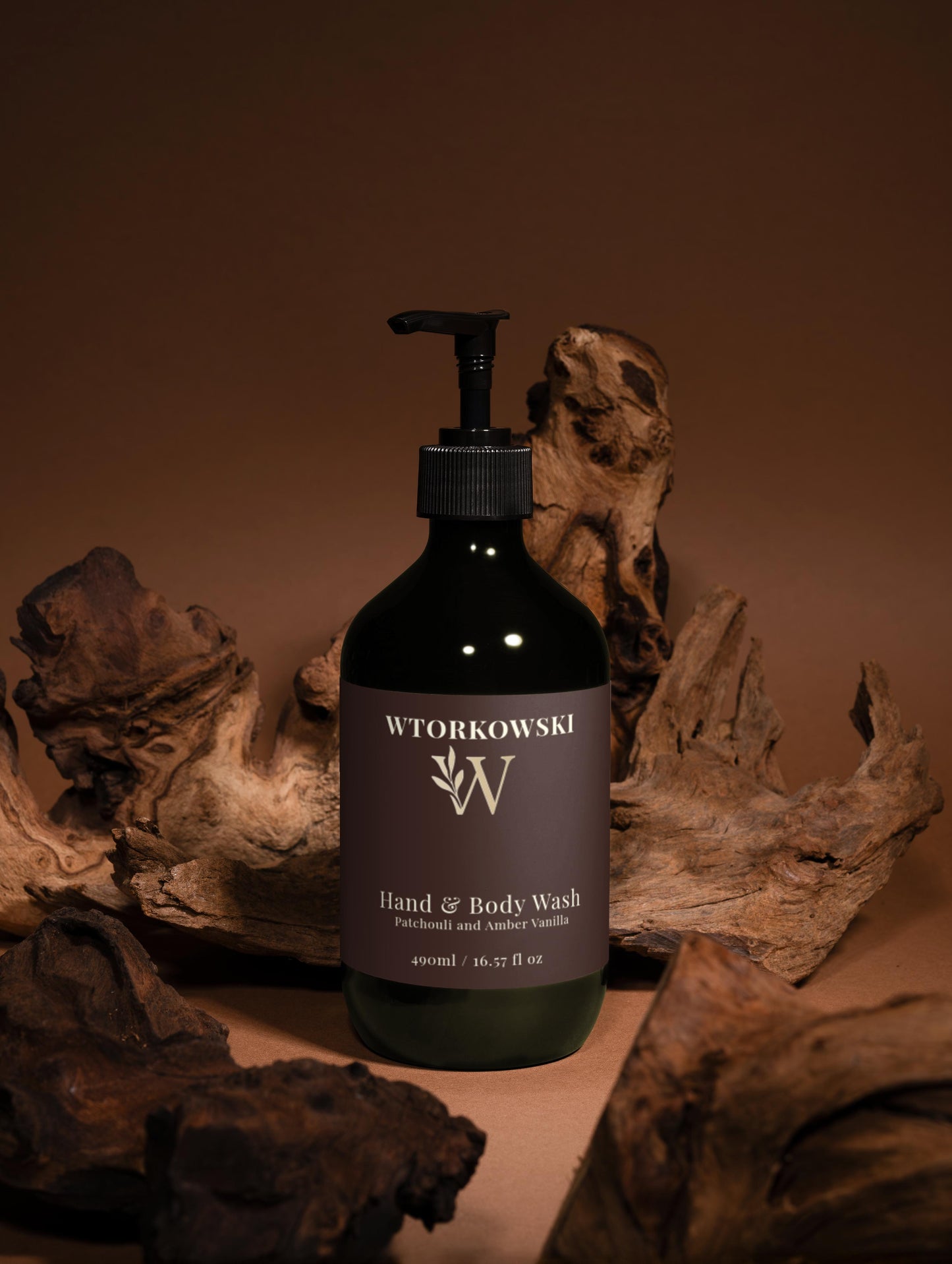 Hand & Body Wash, Patchouli and Amber Vanilla