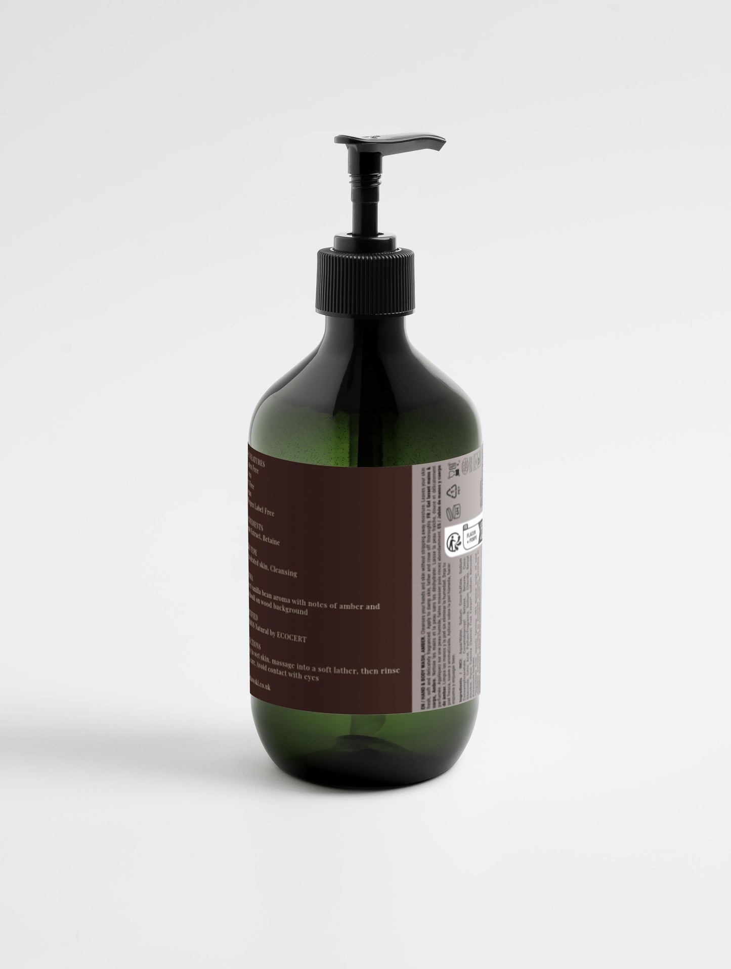 Hand & Body Wash, Patchouli and Amber Vanilla