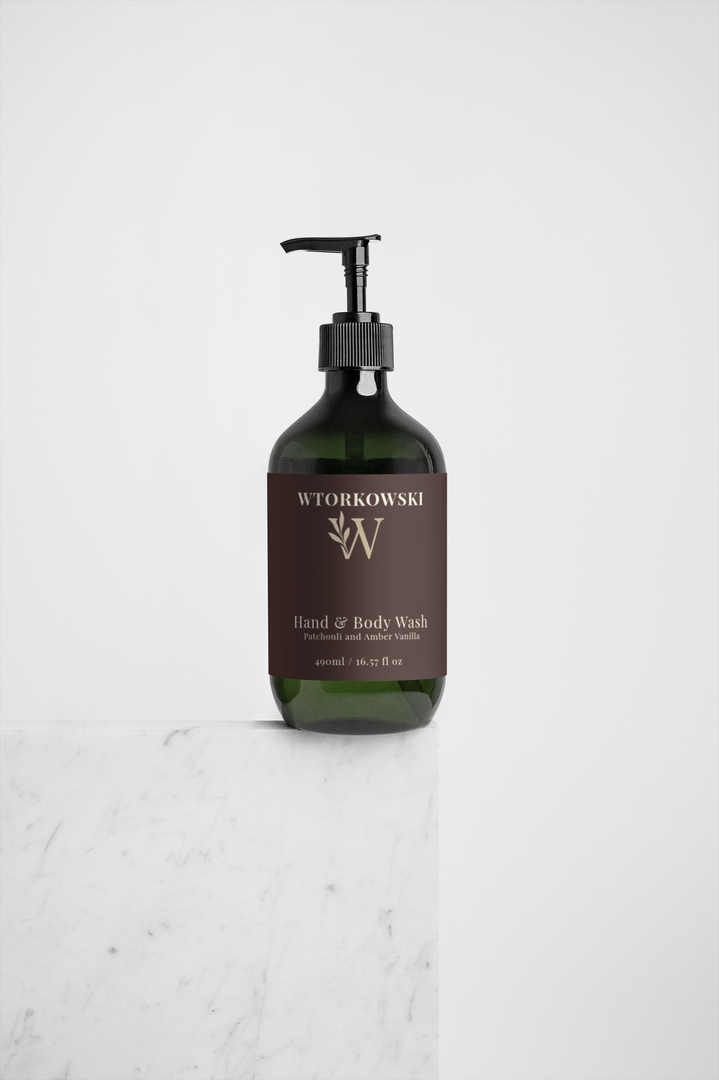 Hand & Body Wash, Patchouli and Amber Vanilla