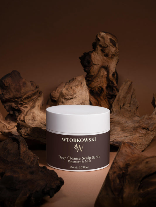 Deep Cleanse Scalp Scrub, Rosemary & Mint