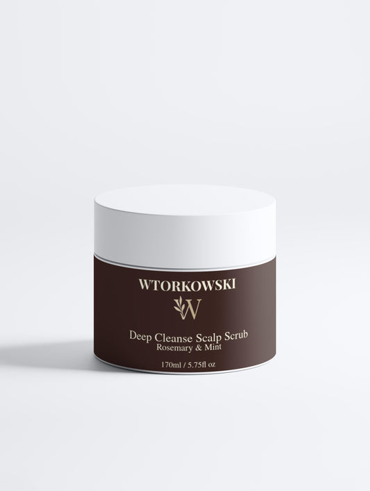 Deep Cleanse Scalp Scrub, Rosemary & Mint